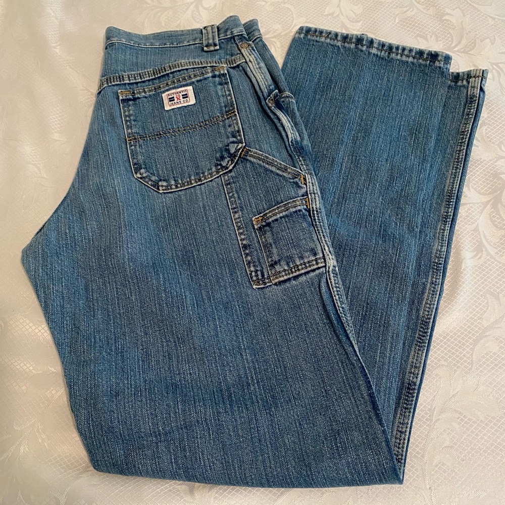 Vintage Wrangler 20X carpenter jeans. Size 7/8x34.
